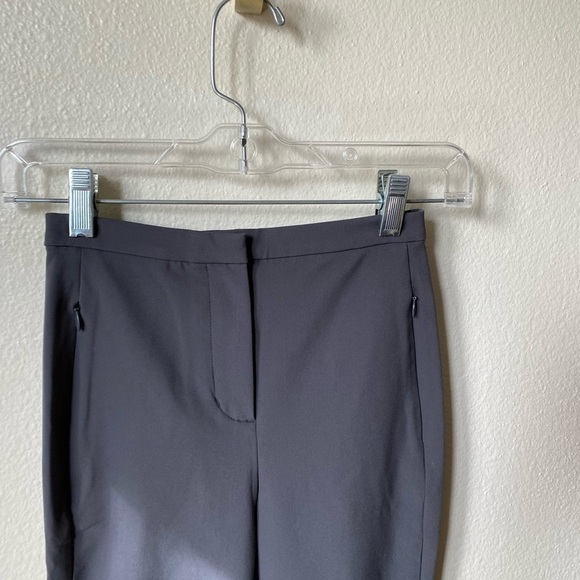 Aritzia Wilfred Women’s Laure Dress Pants Charcoal Size 00 Skinny Dress Pants - Picture 4 of 9